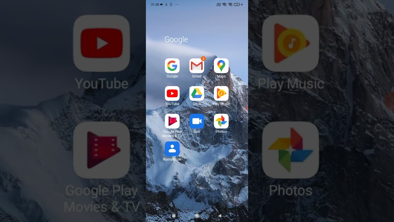 Es einmal mit baskisch Sprache Xiaomi Redmi Note 8 Pro Version die ich in