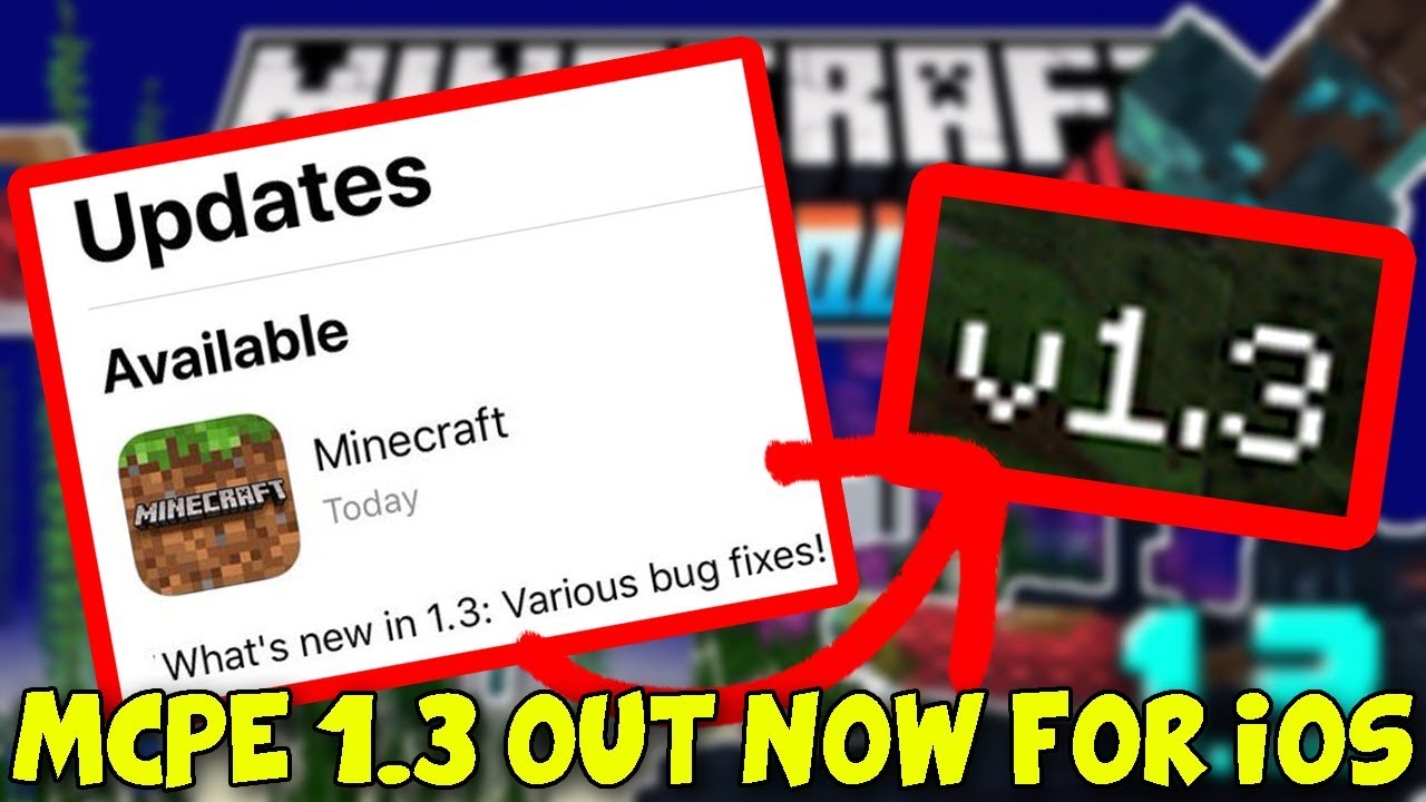MINECRAFT 1.3 BETA OUT NOW FOR iOS.! - Minecraft 1.3 Aquatic Update (1. ...