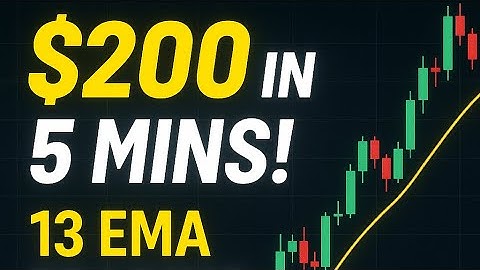 Making $200 in MNQ Using 13 EMA on the 15 Second Chart | NQ Trading Strategy 