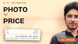Site Photo In, Quote Draft Out. The AI Never Sees a Price | Free n8n Workflow