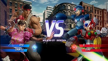 MARVEL VS. CAPCOM: INFINITE - Ryu & Chun li VS X & Zero ⚔️ Gameplay