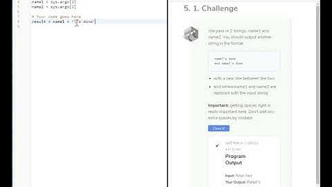 IT-140 Introduction to Python Codio Challenge 5. 1.