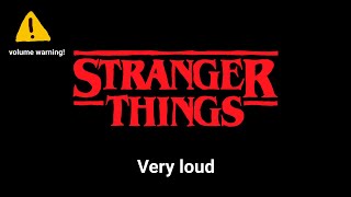 Stranger Things Clock Sound Variations in 60 seconds