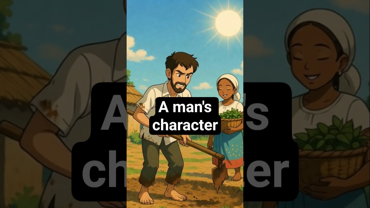 A man's character