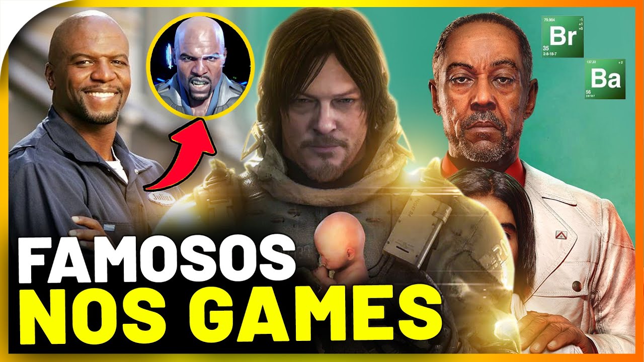 Os 7 personagens dos games que parecem celebridades