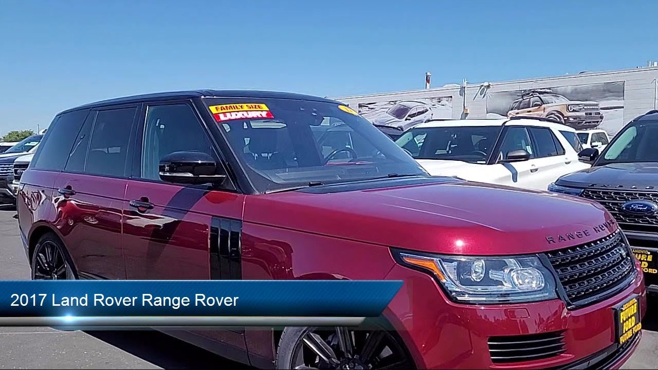 2017 Land Rover Range Rover 5.0L V8 Supercharged Sport Utility