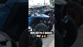 Picking up the NEW 2026 Polaris RZR Pro S! 😤🔥 This build is just getting started! #polarisrzr #rzr