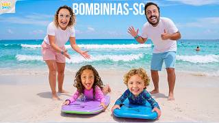 VIAGEM EM FAMÍLIA PARA BOMBINHAS EM SANTA CATARINA - FAMÍLIA BELLA E LUCCA SHOW