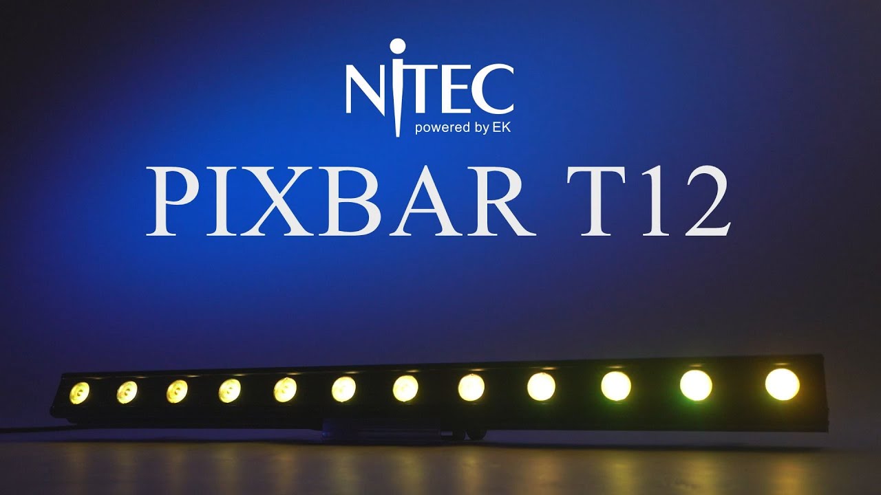 NiTEC ROLLBAR T10　LEDウォッシャー/ビームエフェクト 4台 NiTEC ROLLBAR T10 LEDウォッシャー/ビームエフェクト 4台