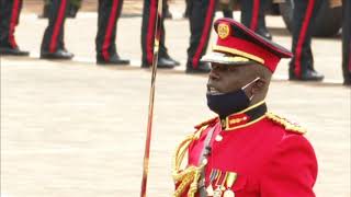 President Museveni inspects guard of honour during #Inauguration2021