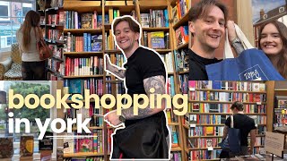 let’s go bookshopping in york | book haul