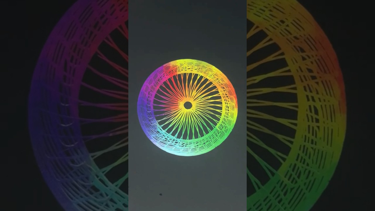 An Unexpected Twist in This Circular Design | Mesmerizing ASMR Spirograph Art!
