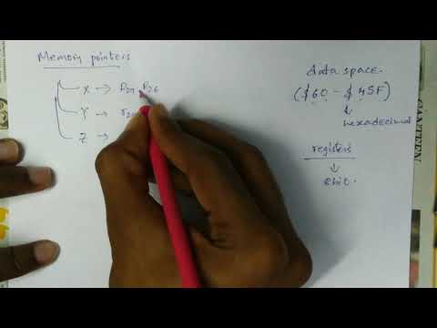 Memory Pointers in Atmega8 Microcontroller