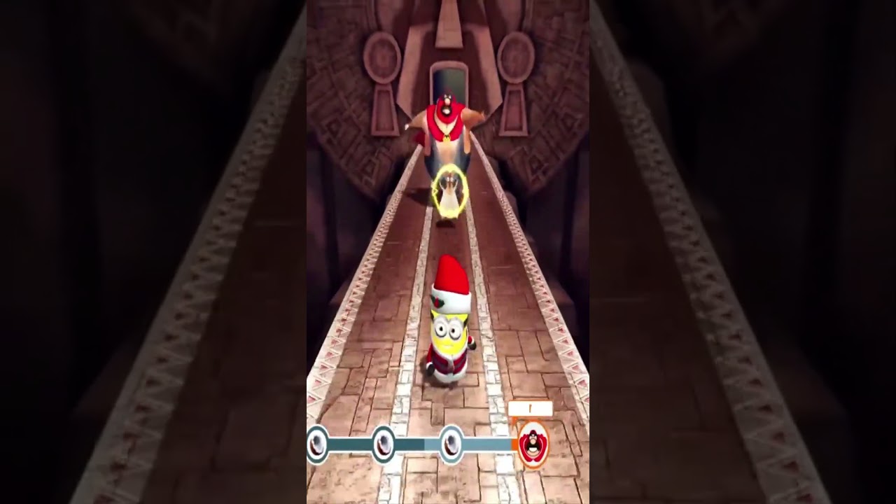 Minion Rush Santa Minion Pollo Locos Boss