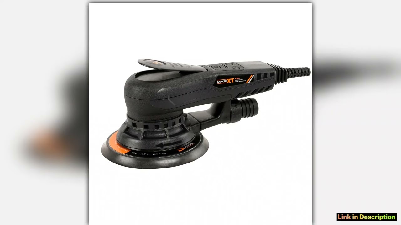 MAXXT 6Inch 150mm Power Sanding Machine Electric Orbital Sander Central Vacuum Brushless Motor Sand