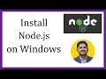 Easy Step-by-Step Guide to Installing Node.js on Windows 10 & 11 🚀