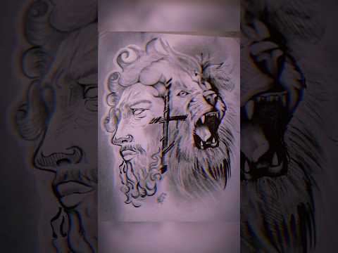 desenhando jesus Cristo o salvador
