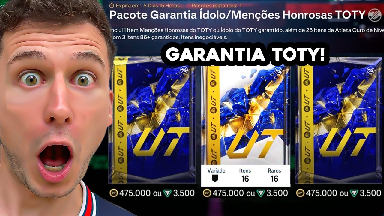 ABRI VÁRIOS PACKS GARANTIA TOTY DA LOJA!! 🔥🔥 DEU BOM? EA FC 25 ULTIMATE TEAM