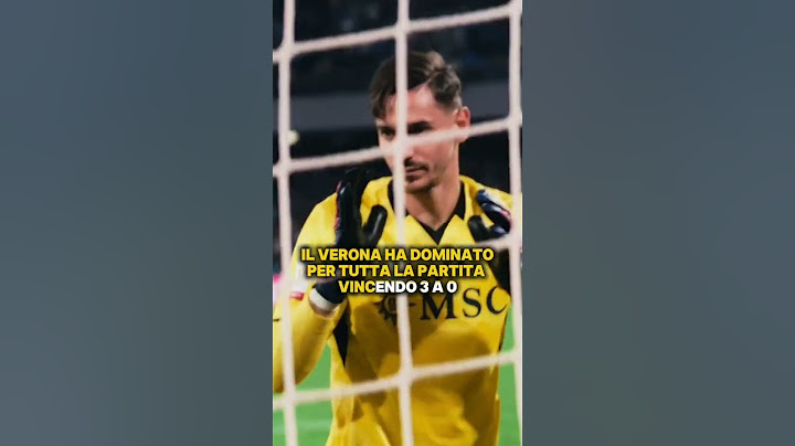 Verona 3 - 0 Napoli PARTITA DISASTROSA! #calcio #shorts