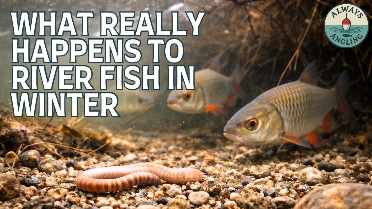 WHAT HAPPENS TO RIVER FISH IN WINTER (Under the Surface)