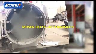 Mosen Industrial steam sterilizer 350L pilot water spray retort machine for baby food strelizer