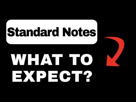 Standard Notes Secure Notes App Overview - What to Expect - YouTube