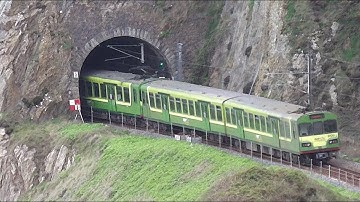 IE 8100 Class Dart Train number 8129 - Bray, Wicklow