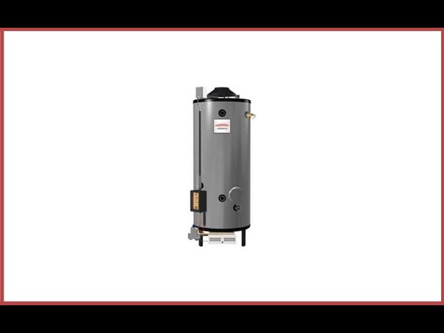 Rheem G100-200 Natural Gas Universal Commercial Water Heater Review -  YouTube