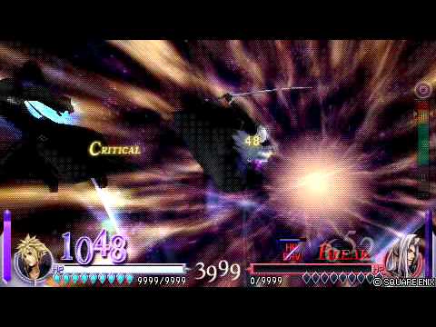 DISSIDIA FINAL FANTASY Sephiroth八刀一閃用防禦擋？！