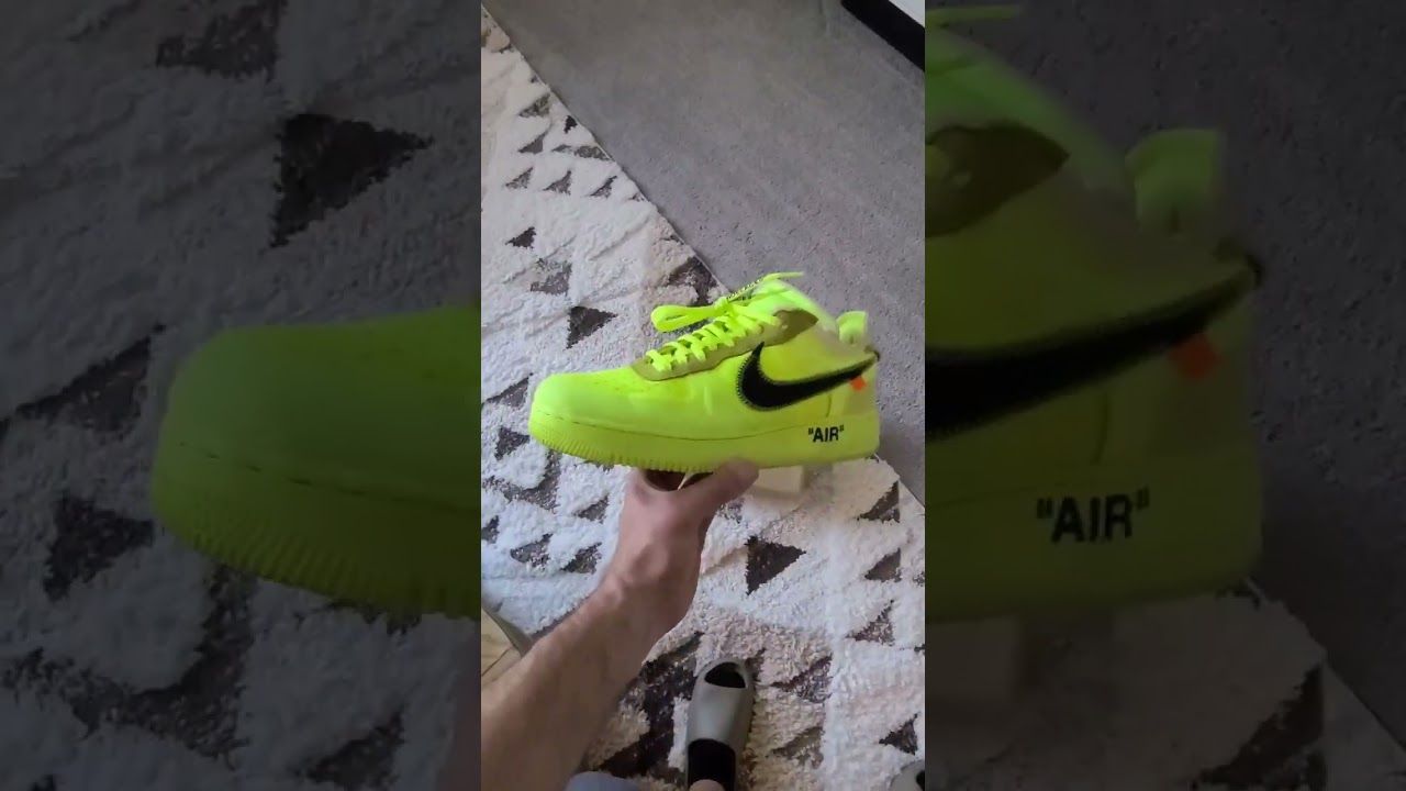 Ready!? Nothing but love AF1 Off White Volt ⚡️!!!!
