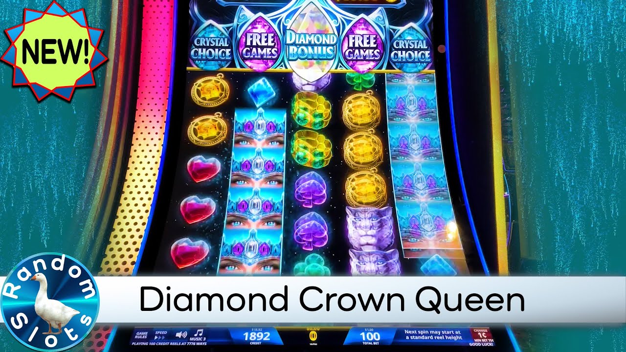 New⭐️Diamond Crown Queen Slot Machine YouTube