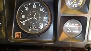 昭和56年ｲｽｽﾞ車エンジン始動