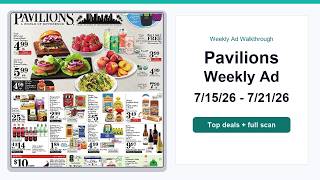 Pavilions Weekly Ad (7/15/26 - 7/21/26) Top 10 Deals