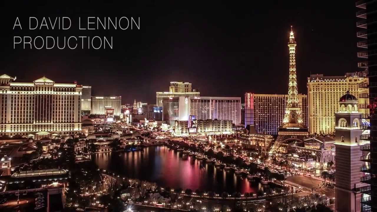 city lights of Las Vegas a time lapse production YouTube