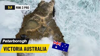 Breathtaking Aerial 4K video of Peterborough Australia Great Ocean Road | DJI Mini 3 Pro Cinematic