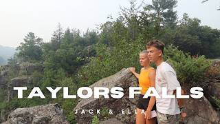 Exploring Taylors Falls with Ella