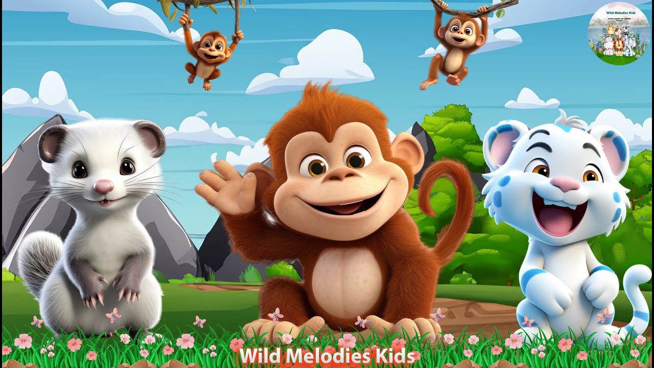 Happy Animal Moments: Skunk, Orangutan, Puma, Red Panda - Animal Sounds