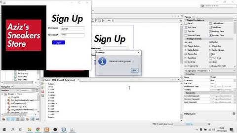 Aplikasi Kasir Java Netbeans