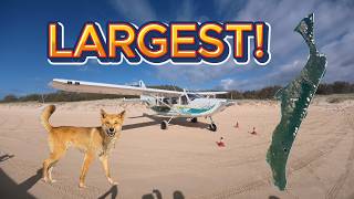 I Flew Over The Worlds Largest Sand Island! K'gari (Fraser Island)