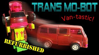 Trans Mo-Bot by Supertoys | 80s Van-to-Robot Toy Restored! (Transformer Knockoff)