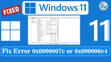 ✅ How To Fix Error 0x0000007c or 0x000006e4, Windows Cannot Connect to the Printer