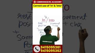 In vs Into Preposition | Difference Between In and Into | English Grammar Rules with Examples