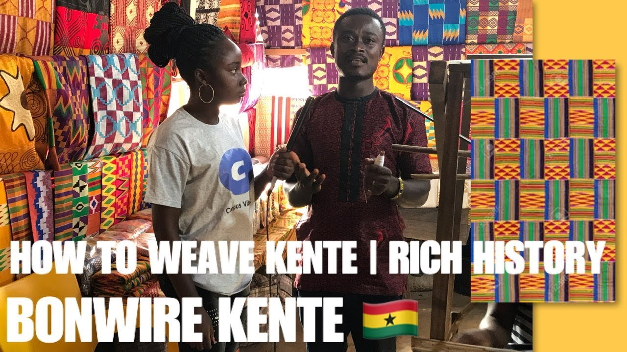 KENTE CLOTH - ALL YOU NEED TO KNOW | STYLES | TYPES | HOW TO WEAVE