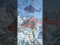 🚁 Daring Rescue! Helicopter Battles Swiss Alps Blizzard 🏔️ #aviation #extremelanding #deadcreator