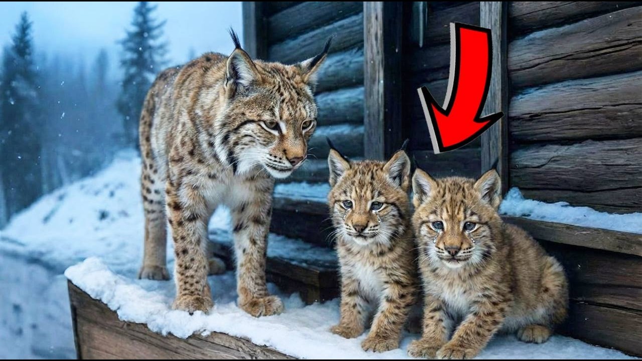 Замерзающие котята плакали у избы. Мать искала спасение, но то что случилось потом поразило всех!