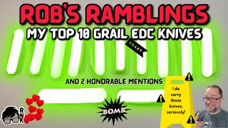 Oh, boy! You carry your top 10 knives? No way!