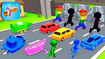 Shape shifting 🚲🚁🚗 All Levels Gameplay Walkthrough Android,ios Max Level Ep148