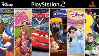 Disney Cartoon Games for PS2