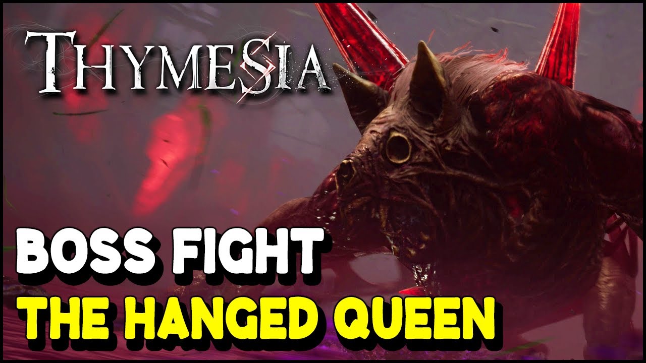 Thymesia THE HANGED QUEEN Boss fight (Royal Garden Main Boss) YouTube