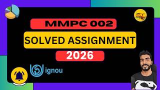 MMPC 002 Solved Assignment 2026 | IGNOU MBA 1st Sem | Free Solutions!
